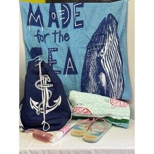 Carnival Cruise Line Drawstring Cooler Tote Beach Bag With Adjustable Strap